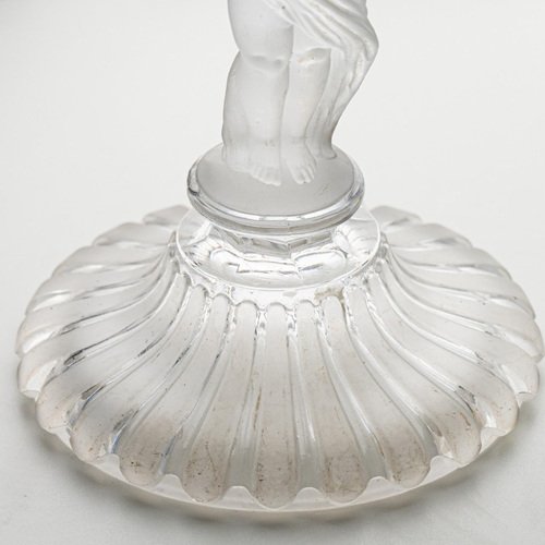 Angel Amour Vases from Baccarat, France, 1930, Set of 2