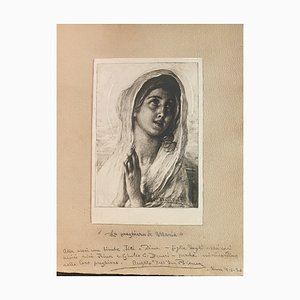 Angelo Dall'Oca Bianca, Mary's Prayer, Photographic Print with White Lead-MLN-1802363