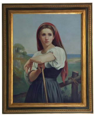 Angelo Granati, Country Girl, 2011, Oil on Canvas, Framed-YUW-1297477