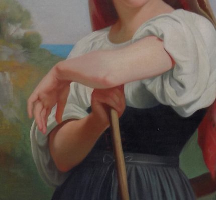 Angelo Granati, Country Girl, 2011, Oil on Canvas, Framed-YUW-1297477