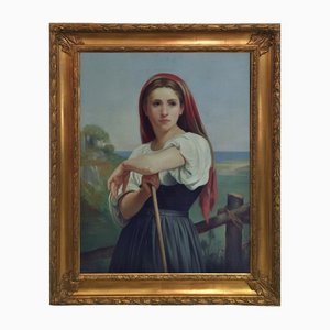 Angelo Granati, Country Girl, 2011, Oil on Canvas, Framed-YUW-1297477