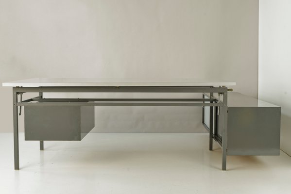 Angled Architect's Desk, Germany, 1960s-LOB-988583