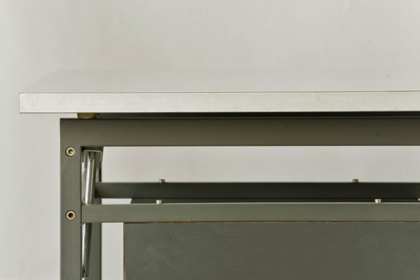 Angled Architect's Desk, Germany, 1960s-LOB-988583