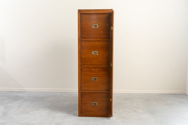 Anglo-Indian Filing Cabinet, 1940s-UJE-2021177