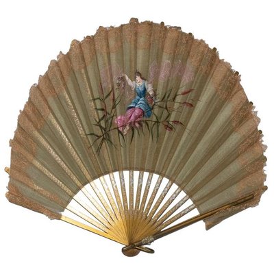 Anient Traditional Fan, Italy, 18th Century-ZCI-772457