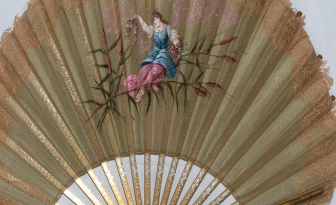 Anient Traditional Fan, Italy, 18th Century-ZCI-772457