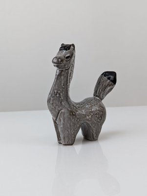 Animal Figure in Glazed Ceramic from Upsala Ekeby, Sweden, 1970s-JJT-1399170