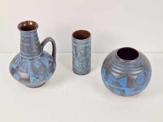 Ankara Vases by Carstens Tönnieshof, 1960s, Set of 3-AXJ-1717898