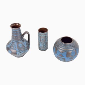 Ankara Vases by Carstens Tönnieshof, 1960s, Set of 3-AXJ-1717898