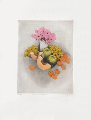 Annapia Antonini, Fruits de Provence, 1990s, Etching-FMZ-1139596