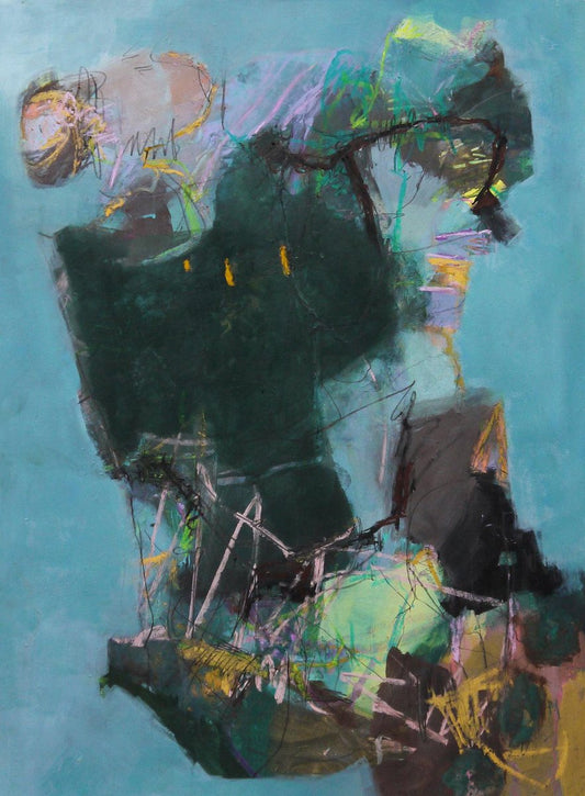 Annette Jellinghaus, Un-Ordnung 032, Mixed Media on Paper