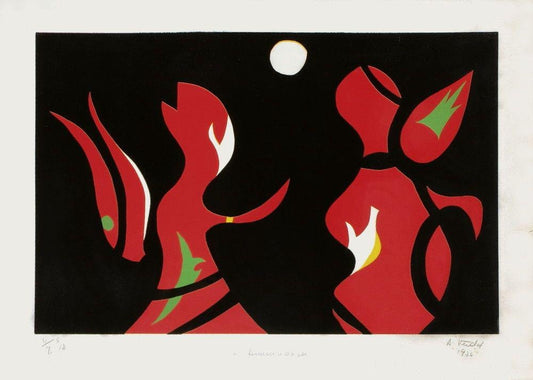 Annunciation by André Verdet, 1974