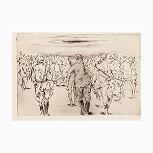 Anselmo Bucci, Front Italien, Etching on Paper, 1918-ZCI-1775622