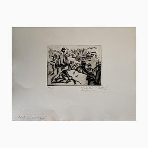 Anselmo Bucci, Militant, 1914, Etching-ZCI-829416