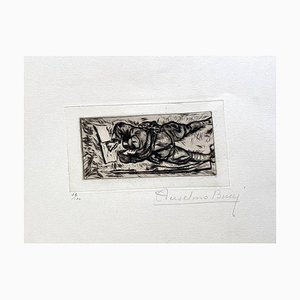 Anselmo Bucci, Militant, 1917, Etching-ZCI-829396