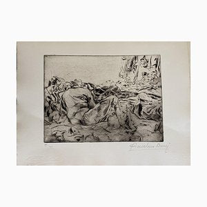 Anselmo Bucci - Militants - Original Etching - 1917-ZCI-826998