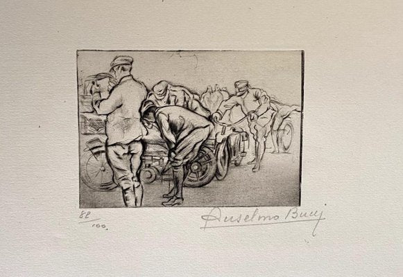 Anselmo Bucci, Military, Etching, 1917-ZCI-827761