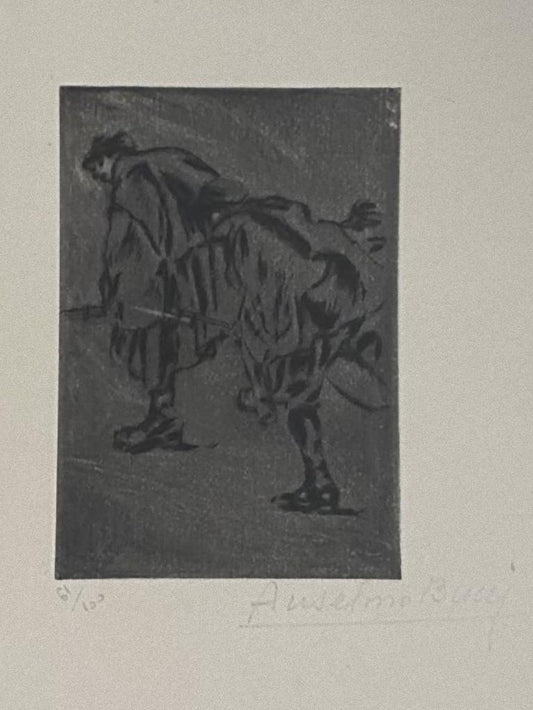 Anselmo Bucci, Military, Etching, 1917