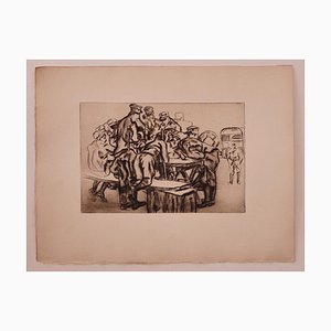 Anselmo Bucci - Military - Original Etching - 1919-ZCI-836986