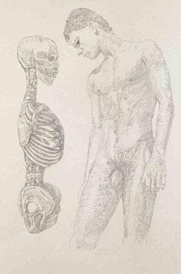 Anthony Roaland, Confrontation, Pencil Drawing, 1989-ZCI-1436997