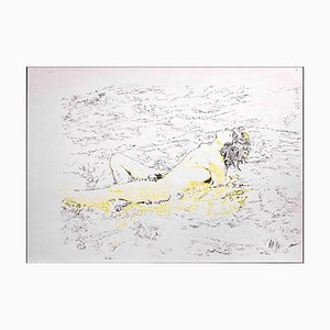 Anthony Roaland, The Boy at the Sea, Original Drawing, 1980-ZCI-1342857