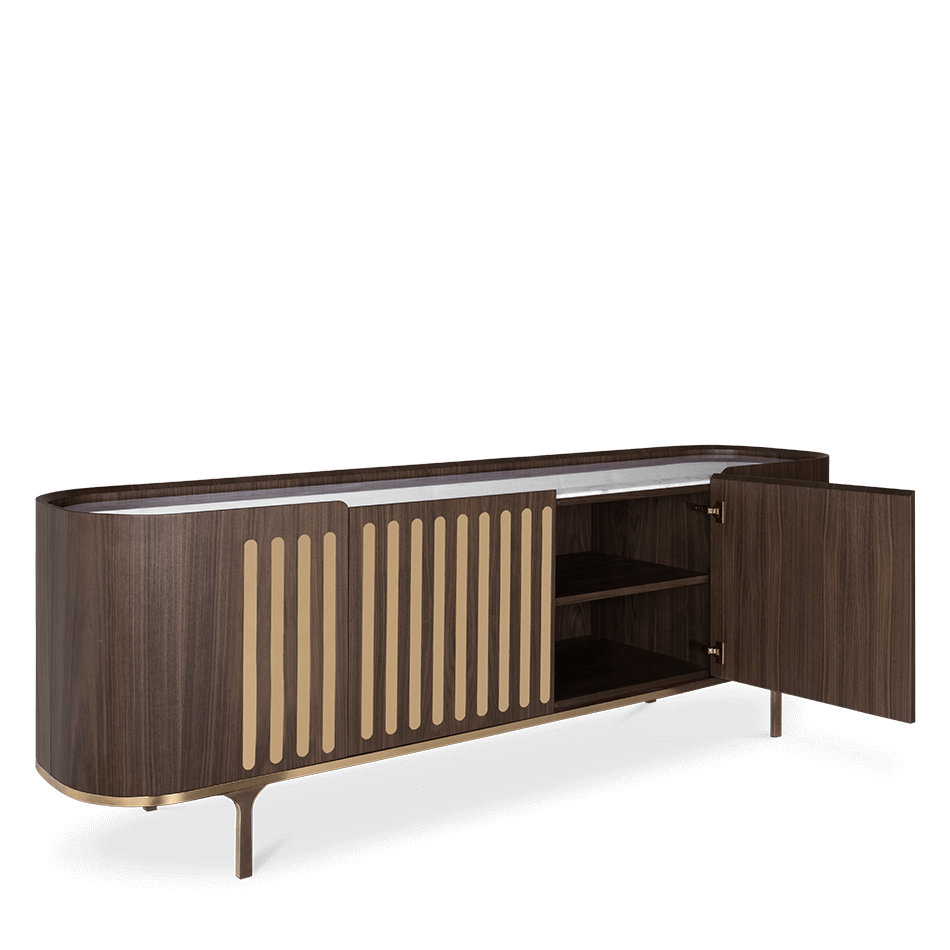 Anthony - Walnut Sideboard by Essential Home