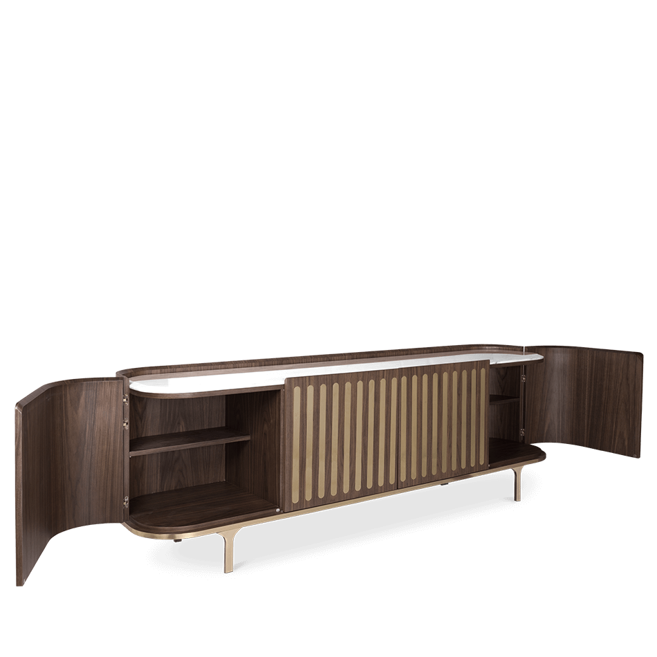 Anthony - Walnut Sideboard by Essential Home