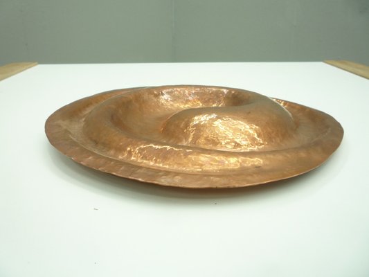 Anthroposophic Copper Bowl from Rudolf Steiner School, 1930s-UG-1384592