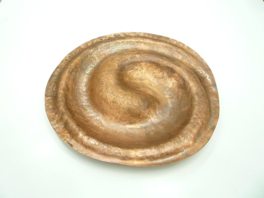 Anthroposophic Copper Bowl from Rudolf Steiner School, 1930s-UG-1384592