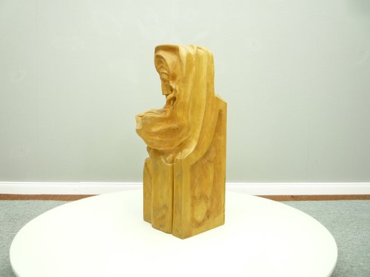 Anthroposophical Basswood Sculpture in the Dornach Style, 1940s-UG-1191191