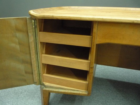 Anthroposophical Birchwood Desk by Fritz Schuy, 1920s-UG-1811892