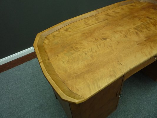 Anthroposophical Birchwood Desk by Fritz Schuy, 1920s-UG-1811892