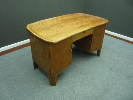 Anthroposophical Birchwood Desk by Fritz Schuy, 1920s-UG-1811892