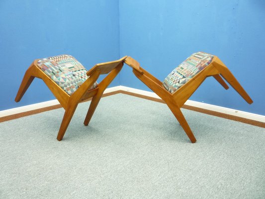 Anthroposophical Cherry Dining Chairs by Siegfried Pütz, 1920s, Set of 3-UG-1811620