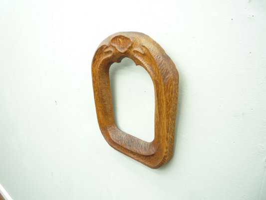 Anthroposophical Oak Picture Frame, 1920s-UG-1369457