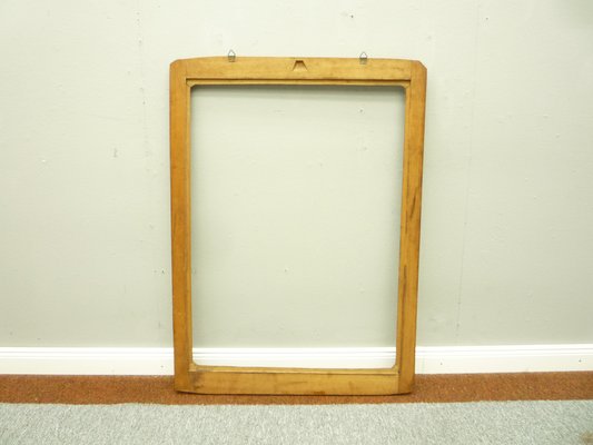 Anthroposophical Oak Picture Frame by Siegfried Pütz, 1920s