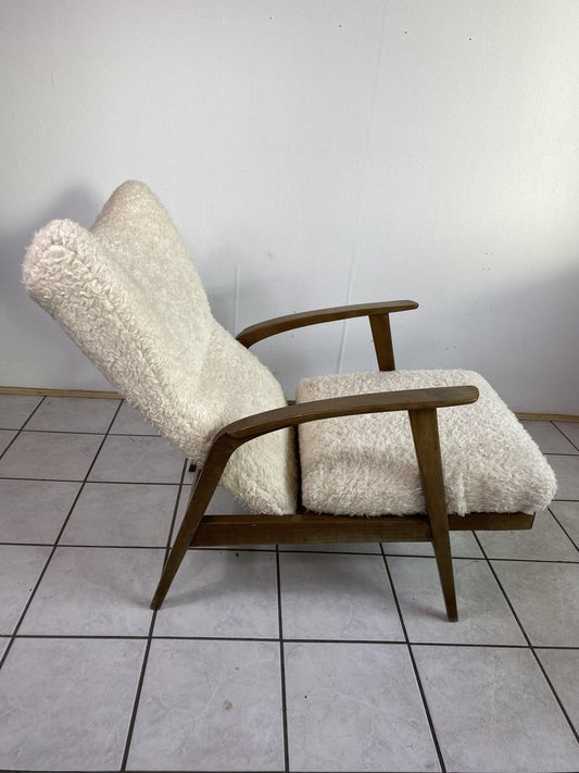 Antimott Lounge Chair & Ottoman by Walter Knoll for Walter Knoll / Wilhelm Knoll, 1950s, Set of 2