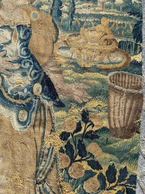 Antique 16th Century French Aubusson Tapestry-YMM-1804925