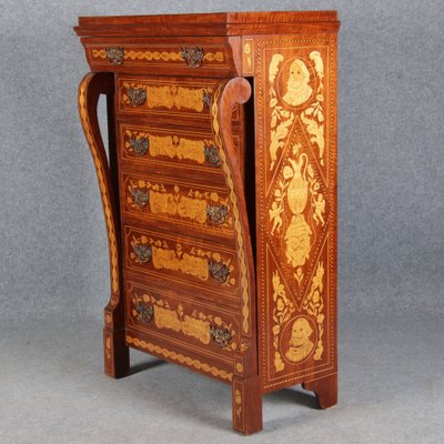 Antique 19 Century Commode with 6 Drawers-DXD-1150915