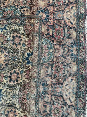 Antique 19th Century Isfahan Rug, 1890s-YMM-2032981