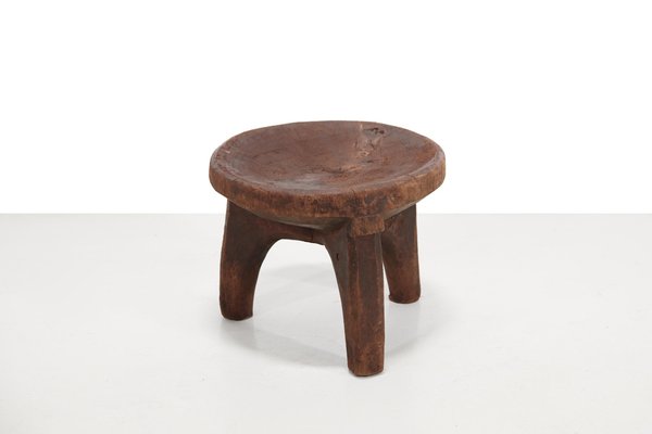 Antique African Gogo Stool-BQ-1804735