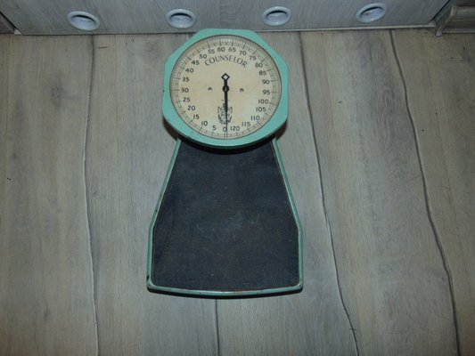 Antique American Bathroom Scale from Brearly Co.-CAQ-562257