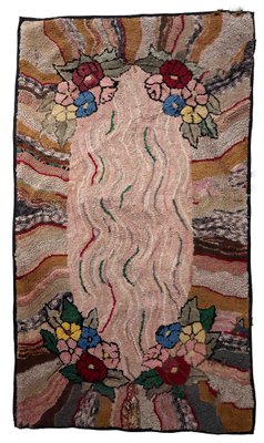 Antique American Hooked Rug, 1880s-JZV-1427242