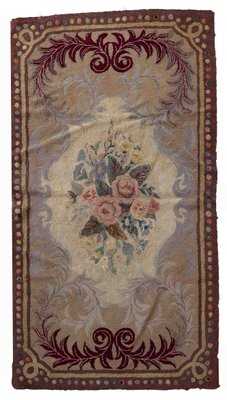 Antique American Hooked Rug, 1880s-JZV-1427239