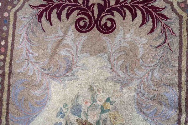 Antique American Hooked Rug, 1880s-JZV-1427239