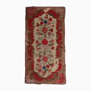 Antique American Hooked Rug, 1880s-JZV-1420851