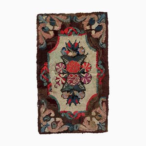 Antique American Hooked Rug, 1880s-JZV-1427241