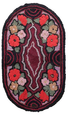 Antique American Hooked Rug, 1890s-JZV-1427247