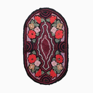 Antique American Hooked Rug, 1890s-JZV-1427247