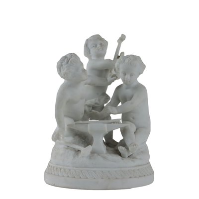 Antique Angels Sculptures from Sèvres Biscuit-VMM-2033284